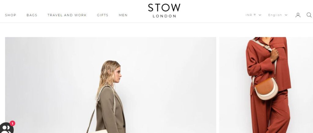 Stow London, fabricant de sacs en cuir au Royaume-Uni