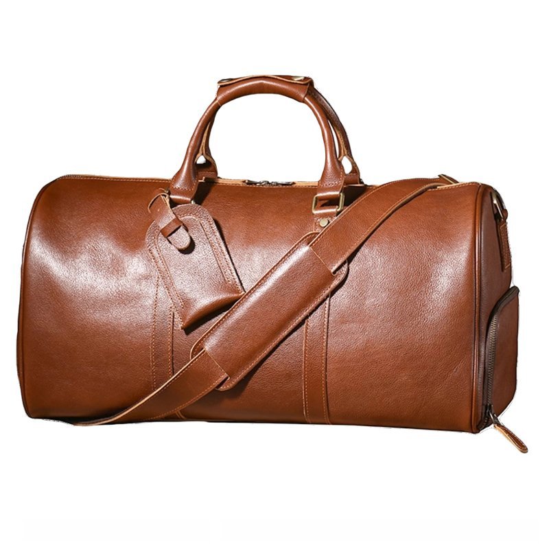 Leather Duffle Bag For Travelling