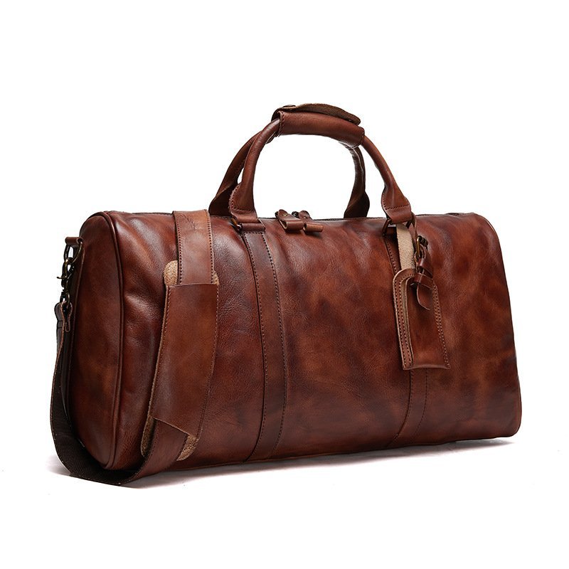 Leather Duffle Bag Women