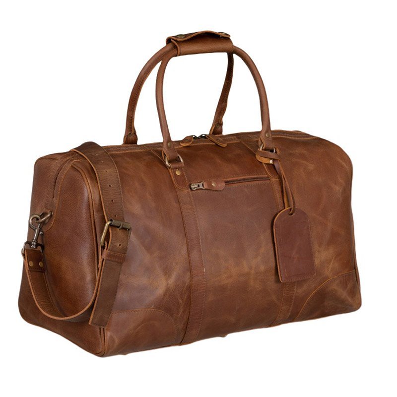 Leather Duffle Bag Womens
