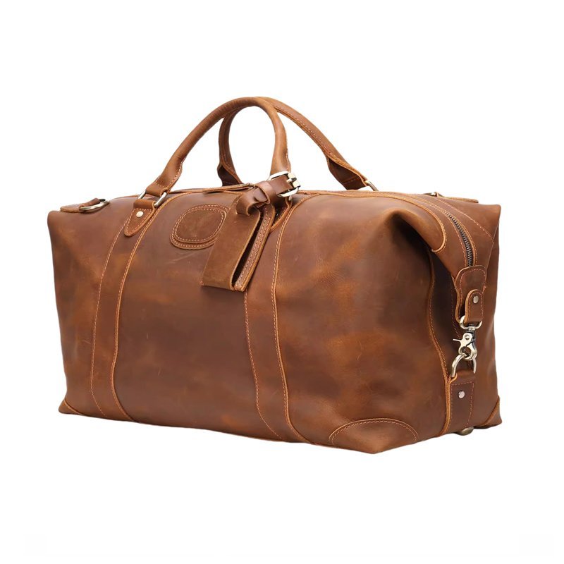 Leather Travel Bag Mens