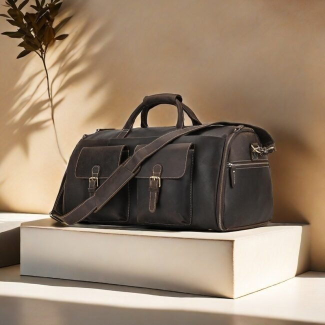 Premium Leather Duffle bags