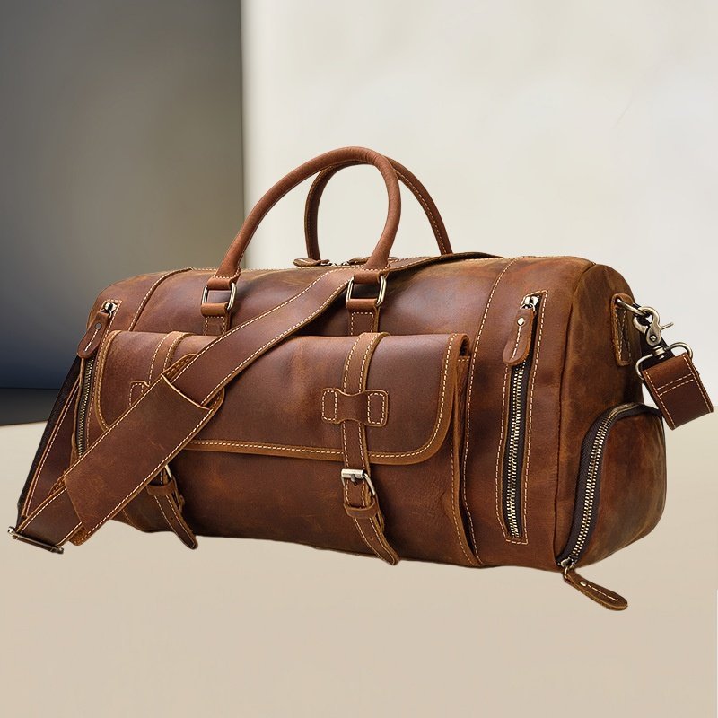 Leather Duffle Bag