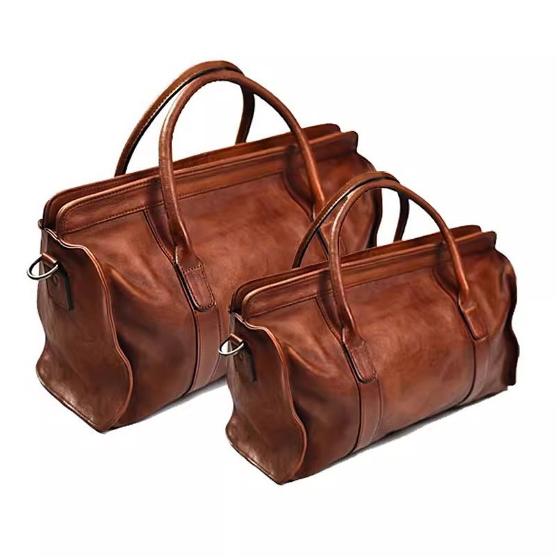 Leather Duffle Bag Mens